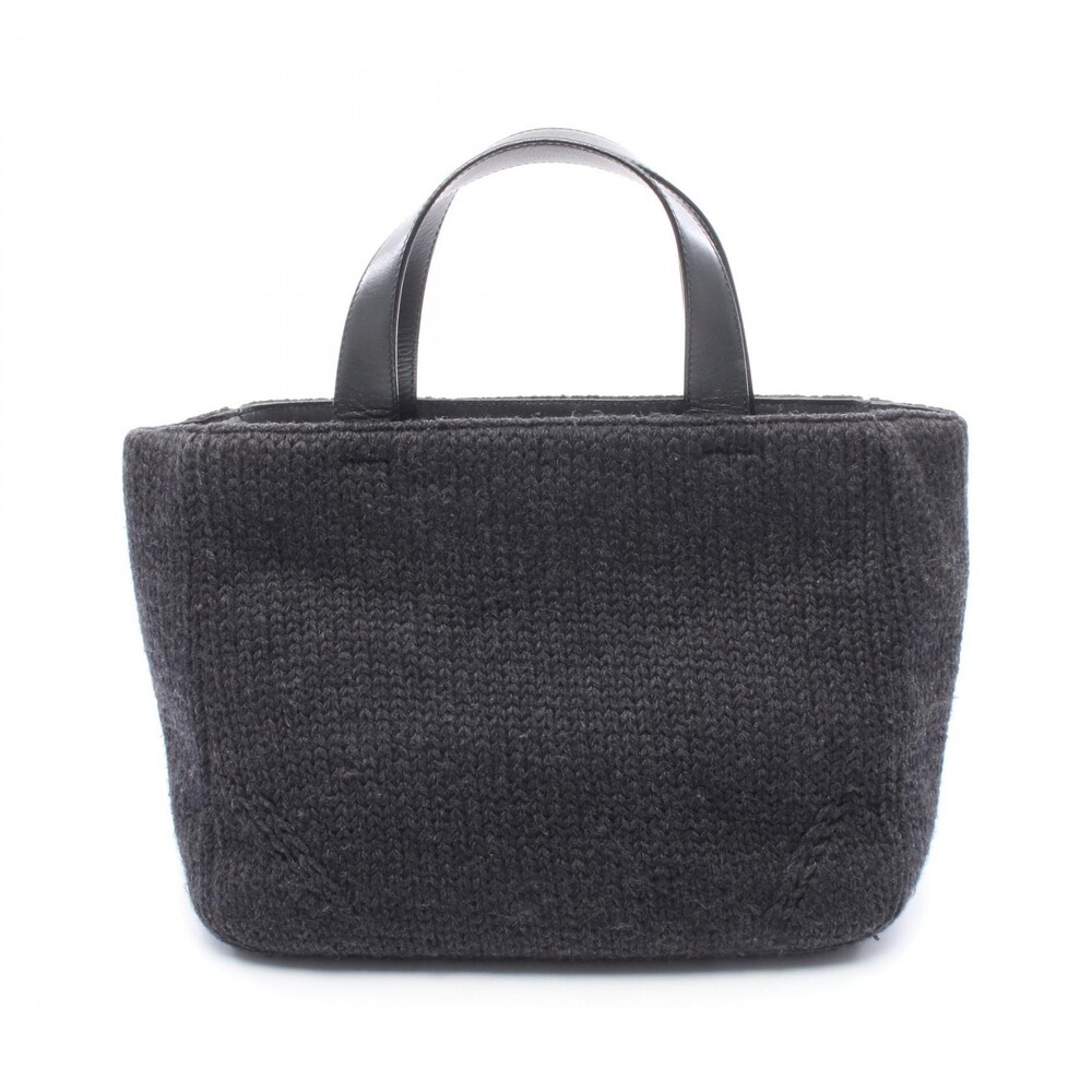 Prada Triangle Logo Tote Hand Bag #303481P46B